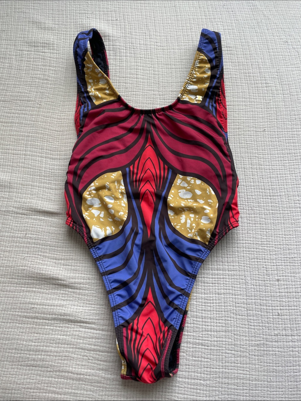 BFyne Bold Multicolor Graphic One-Piece Swimsuit